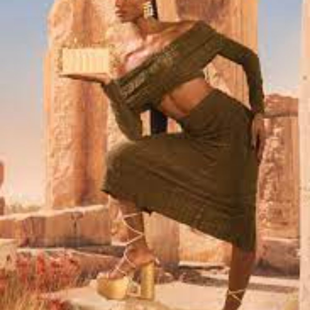 Cult Gaia Trina Top in Olive Green - Picture 4 of 5